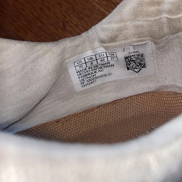 Toms comfy sneakers  size 10 - Picture 10 of 13